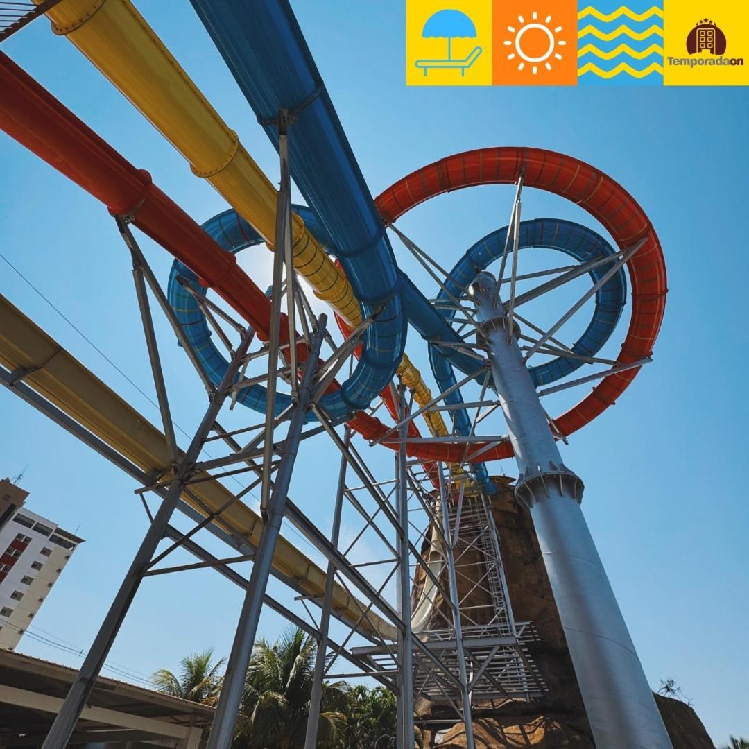 Piazza Diroma Com Acesso Ao Acqua Park- Temporada Cn Aparthotel Caldas Novas
