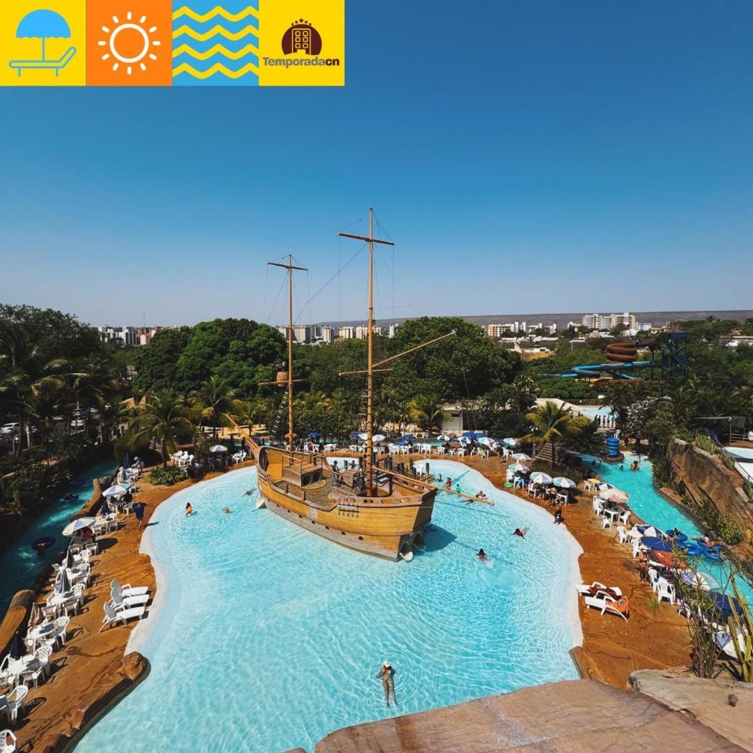 Piazza Diroma Com Acesso Ao Acqua Park- Temporada Cn *